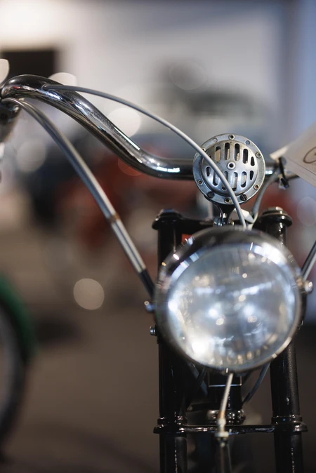 Vintage Motorcycle Headlight