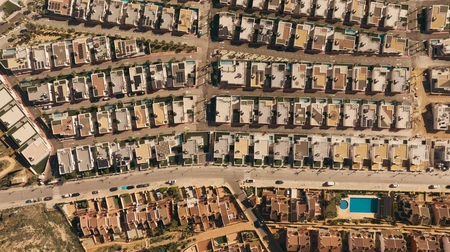 Aerial View of Suburban Neighborhood