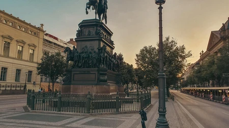 Monument in Urban Setting