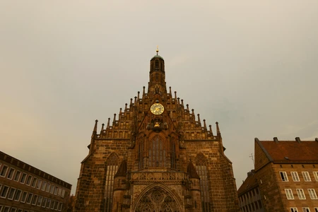 Old Gothic Church Facade