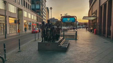 Urban Evening Scene