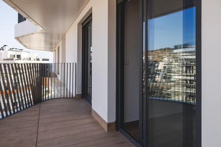 Modern Balcony View
