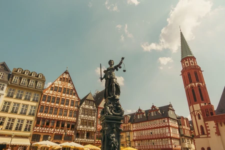Historic Square with Iconic Architecture