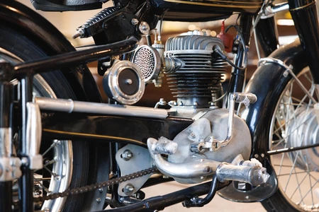 Vintage Motorcycle Engine