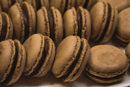 Chocolate Macarons