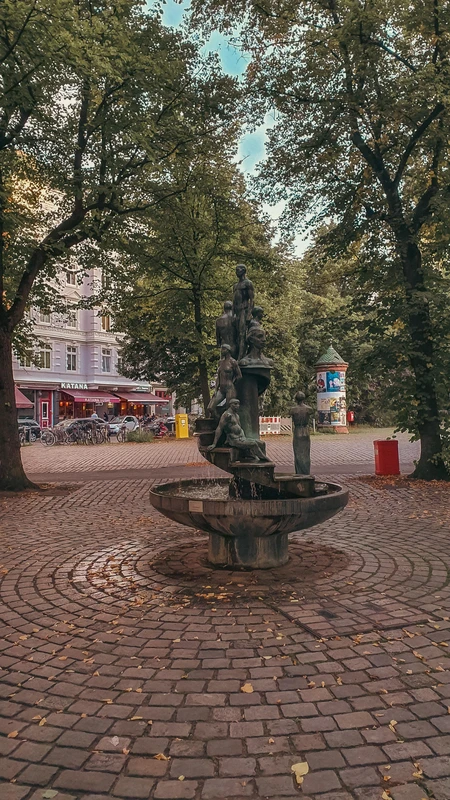 Charming Urban Fountain
