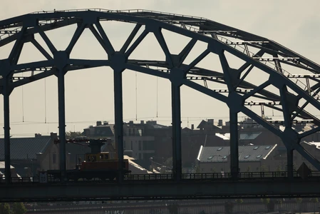 Urban Bridge Silhouette