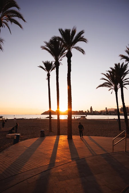 Sunset on the Beachfront