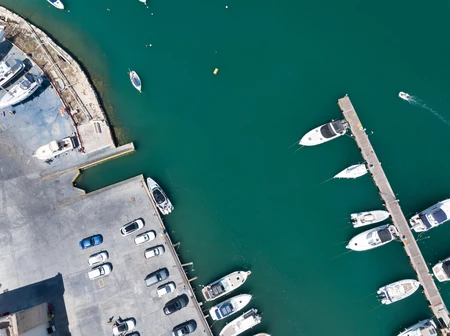 Marina Aerial View