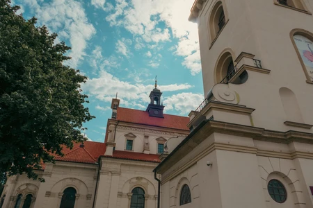 Historic Architecture Under a Blue Sky