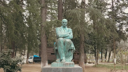 Statue in a Park