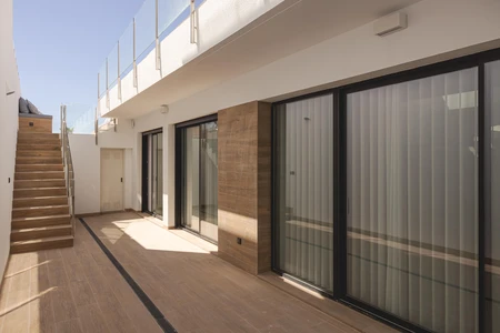 Modern Architecture Courtyard