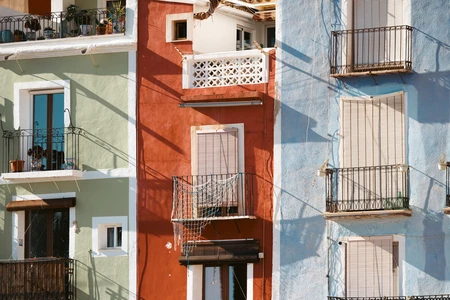 Colorful Building Facades