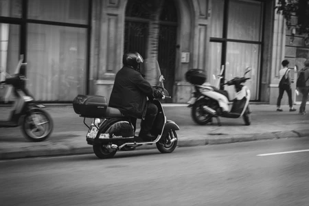 Scooter Ride in the City