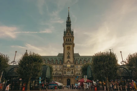 Stunning Historical Building at Sunset