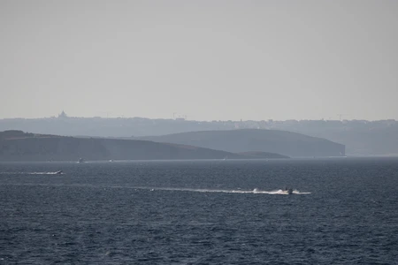 Coastal Horizon with Boats
