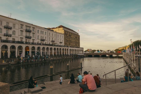 Urban Waterfront View