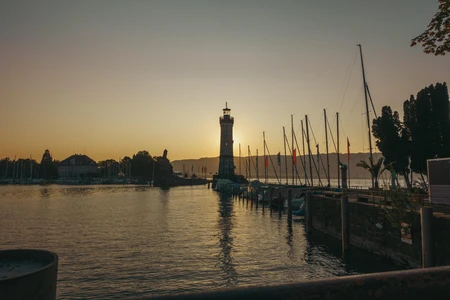 Sunset at the Marina