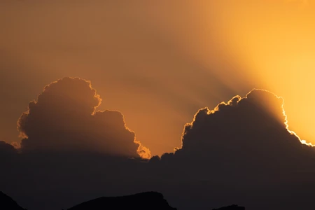 Dramatic Sunset Silhouette
