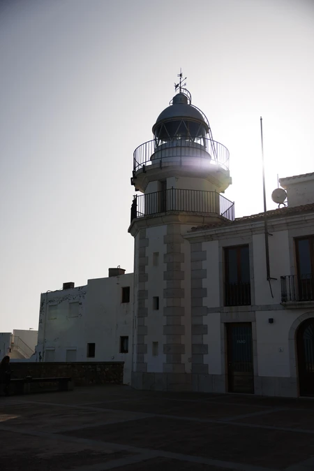 Sunlit Lighthouse