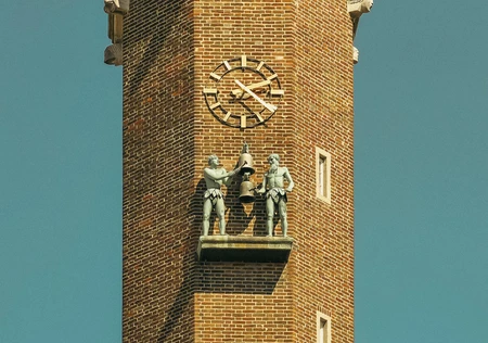 Clock Tower Sculpture