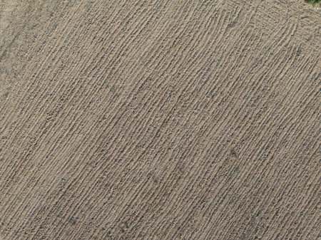 Aerial View of Field Patterns