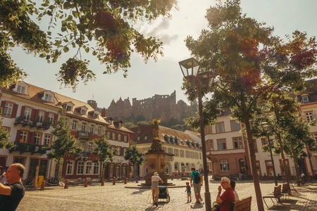 Charming European Square