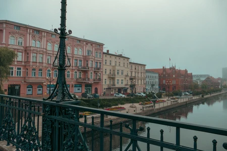 Scenic Riverside Architecture