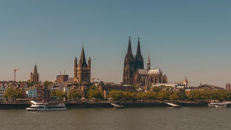 Scenic Riverside Cathedral