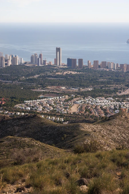 Seaside Cityscape View
