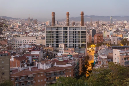 Urban Landscape at Dusk