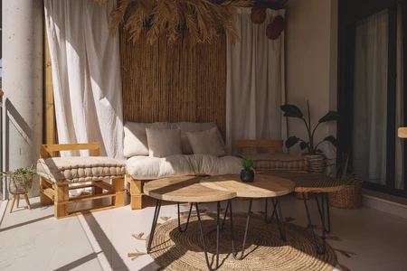 Cozy Outdoor Lounge Area