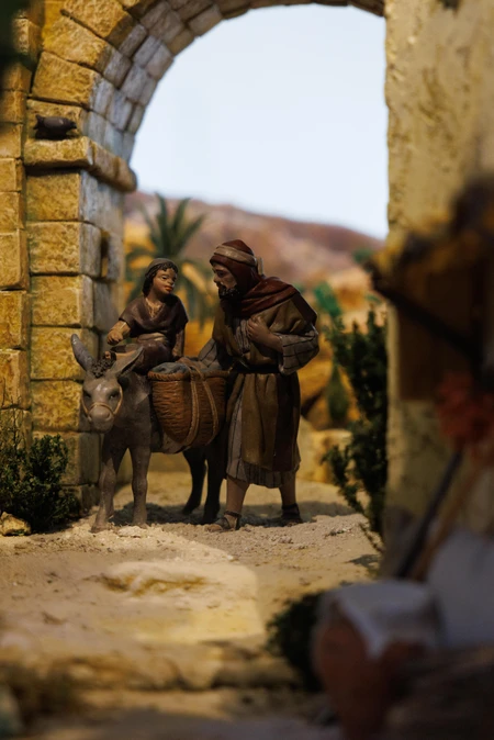 Historical Journey Scene