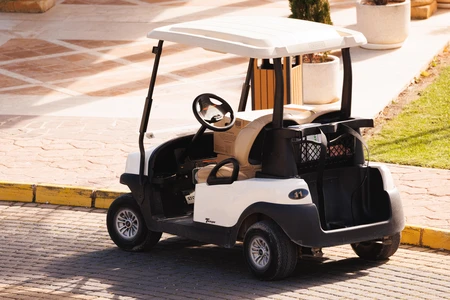 Golf Cart in Sunshine