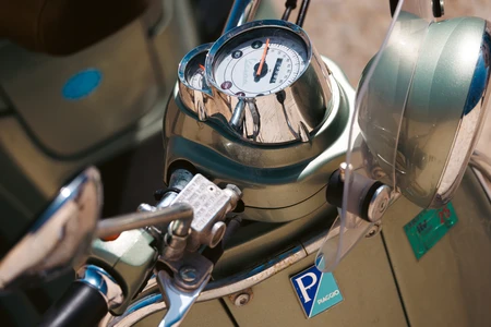 Vintage Scooter Dashboard
