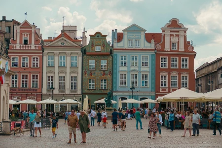 Colorful Historic Square