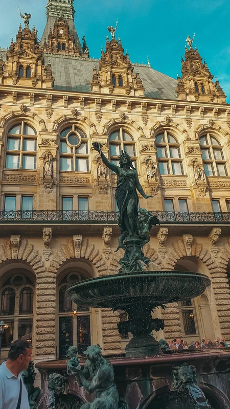 Historic Fountain and Architecture
