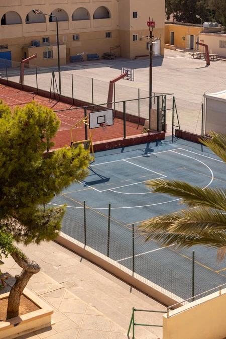 Outdoor Sports Court Landscape