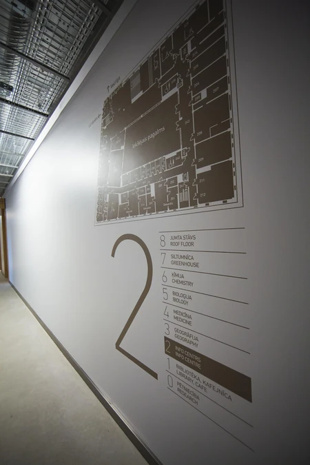 Floor Plan and Corridor