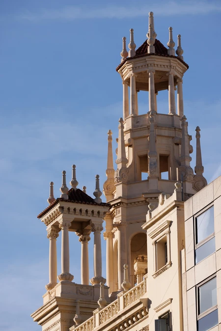 Ornate Architectural Spires