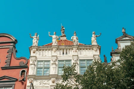 Historic Architecture with Sculptures