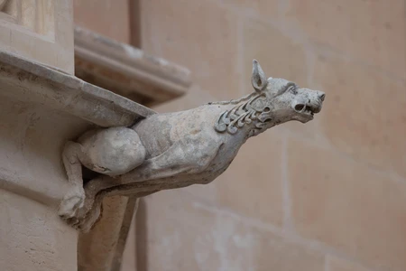 Stone Gargoyle Detail