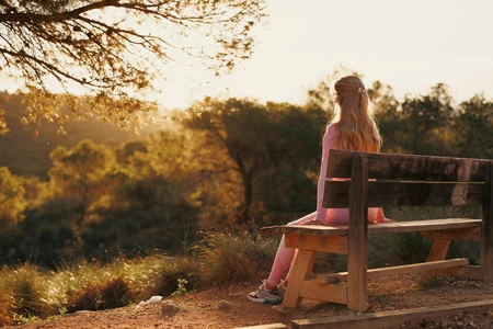 Contemplative Sunset