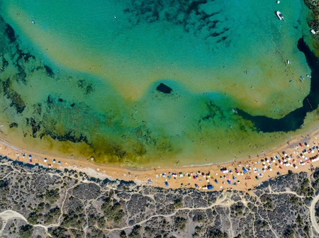 Scenic Beach Aerial