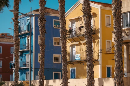 Colorful Coastal Buildings