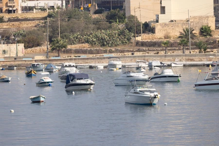 Boats in a Calm Harbor