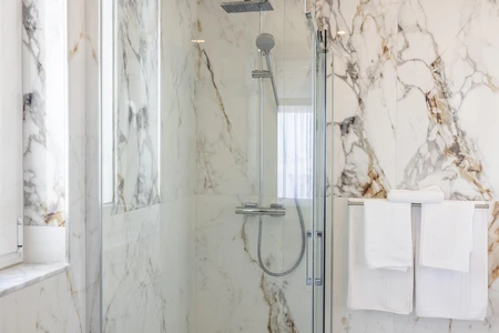 Elegant Marble Bathroom