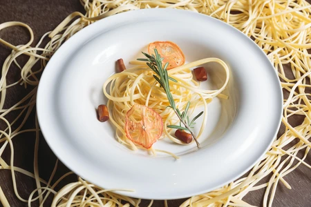 Minimalist Pasta Dish
