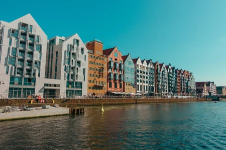 Scenic Waterfront Architecture