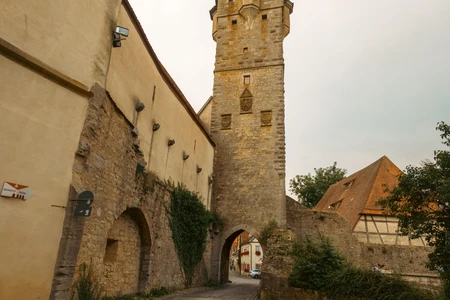 Historic Stone Tower and Archway